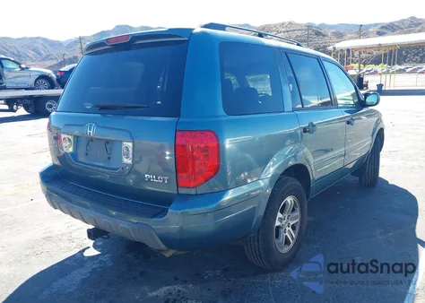 2005 Honda Pilot Ex-L from USA, damaged, VIN 2HKYF18595H511692